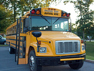 Image of a Class B school bus